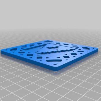 Intra απο ξύλο plywood 3mm-4mm πάχος - 2nd Birthday Personalized Cake Topper Δίασταση 30x30 cm Intraeaxys-r1z03lmo - Image 1