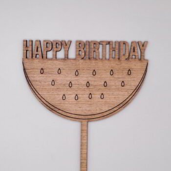 Intra απο ξύλο plywood 3mm-4mm πάχος - Τοπέρ για κέικ σε σχήμα γυαλιού Δίασταση 30x30 cm Intraeaxys-r1z2jxp1 - Image 1