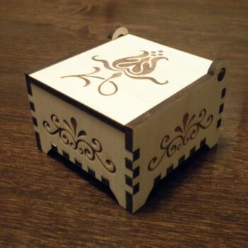 Intra απο ξύλο plywood 3mm-4mm πάχος - Μπιμπελό κουτί Δίασταση 30x30 cm Intraeaxys-ro6yjjq7 - Image 3