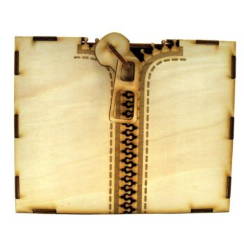 Intra απο ξύλο plywood 3mm-4mm πάχος - Ξύλινο κουτί με φερμουάρ Δίασταση 30x30 cm Intraeaxys-eo0qy6w1 - Image 1