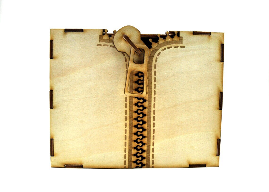 Intra απο ξύλο plywood 3mm-4mm πάχος - Ξύλινο κουτί με φερμουάρ Δίασταση 30x30 cm Intraeaxys-eo0qy6w1