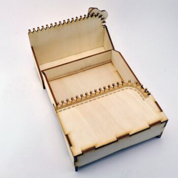 Intra απο ξύλο plywood 3mm-4mm πάχος - Ξύλινο κουτί με φερμουάρ Δίασταση 30x30 cm Intraeaxys-eo0qy6w1 - Image 4