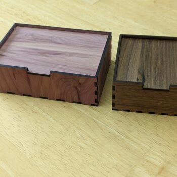 Intra απο ξύλο plywood 3mm-4mm πάχος - Ξύλινα Κουτιά με Καπάκι Δίασταση 30x30 cm Intraeaxys-51rr5z31 - Image 3