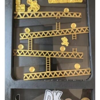 Intra απο ξύλο plywood 3mm-4mm πάχος - Κουτί γουρουνάκι Donkey Kong Δίασταση 30x30 cm Intraeaxys-6o38y2q1 - Image 5