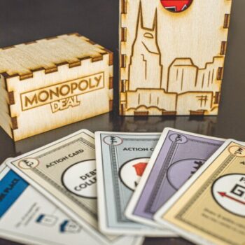 Intra απο ξύλο plywood 3mm-4mm πάχος - Monopoly Deal Box (Νάσβιλ) Δίασταση 30x30 cm Intraeaxys-m1dd69e1 - Image 3