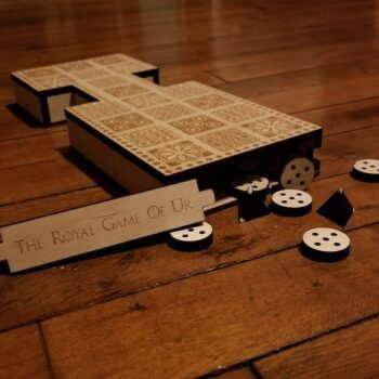 Intra απο ξύλο plywood 3mm-4mm πάχος - The Royal Game Of Ur (Ψηλός) Δίασταση 30x30 cm Intraeaxys-p7yr98ro - Image 1