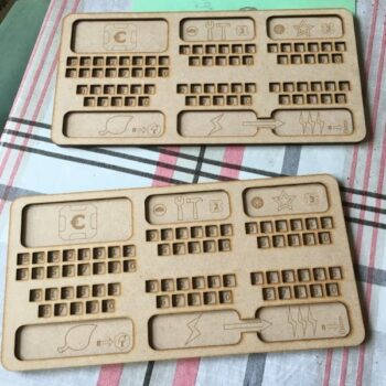 Intra απο ξύλο plywood 3mm-4mm πάχος - Terraforming Mars Player Mat Δίασταση 30x30 cm Intraeaxys-voqd2kj1 - Image 1