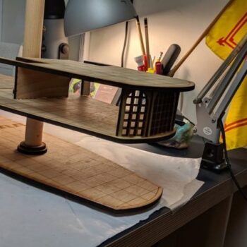 Intra απο ξύλο plywood 3mm-4mm πάχος - Galleon for Dungeons and Dragons Δίασταση 30x30 cm Intraeaxys-joerd057 - Image 3