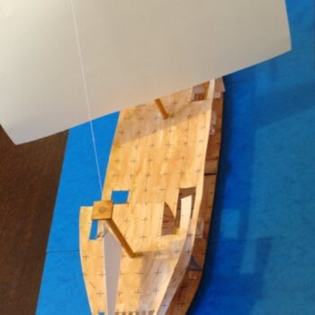 Intra απο ξύλο plywood 3mm-4mm πάχος - Ιστιοφόρο Galleon Δίασταση 30x30 cm Intraeaxys-m1dd6ry1 - Image 3