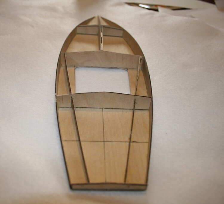 Intra απο ξύλο plywood 3mm-4mm πάχος - Ξύλινο ιστιοφόρο Δίασταση 30x30 cm Intraeaxys-eo209947