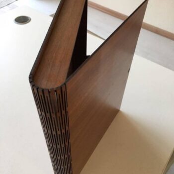 Intra απο ξύλο plywood 3mm-4mm πάχος - Κουτί βιβλίου MDF Δίασταση 30x30 cm Intraeaxys-eo4yqz8o - Image 1