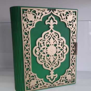 Intra απο ξύλο plywood 3mm-4mm πάχος - Διακοσμητικό Ξύλινο Κουτί από Κοράνι Δίασταση 30x30 cm Intraeaxys-eo0q2xw1 - Image 1