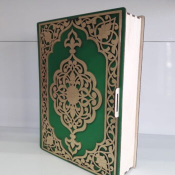 Intra απο ξύλο plywood 3mm-4mm πάχος - Διακοσμητικό Ξύλινο Κουτί από Κοράνι Δίασταση 30x30 cm Intraeaxys-eo0q2xw1 - Image 3