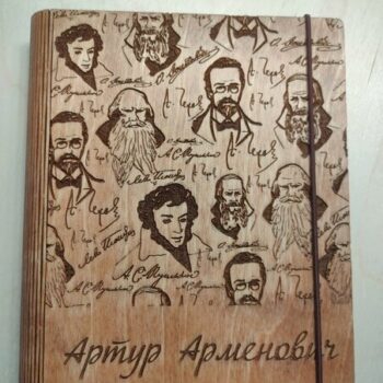 Intra απο ξύλο plywood 3mm-4mm πάχος - Ξύλινο Χαραγμένο Κάλυμμα Σημειωματάριου Δίασταση 30x30 cm Intraeaxys-d1lvqvpo - Image 1