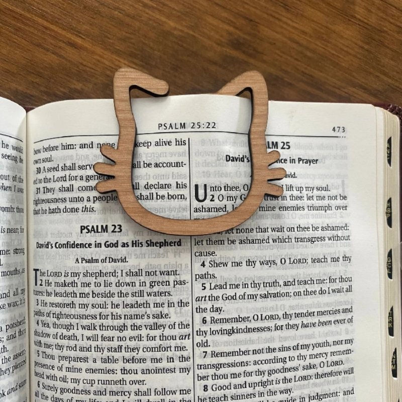 Intra απο ξύλο plywood 3mm-4mm πάχος - Σελιδοδείκτης γάτας Δίασταση 30x30 cm Intraeaxys-075kd907