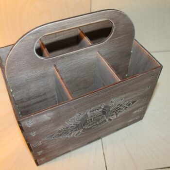 Intra απο ξύλο plywood 3mm-4mm πάχος - Viking Box Beer Box Gift Beer Caddy Δίασταση 30x30 cm Intraeaxys-ro6y3627 - Image 5