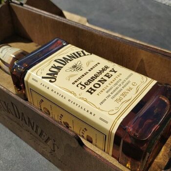 Intra απο ξύλο plywood 3mm-4mm πάχος - Jack Daniels 70cl Gift Box 4mm Δίασταση 30x30 cm Intraeaxys-67wljj81 - Image 5