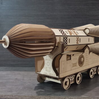 Intra απο ξύλο plywood 3mm-4mm πάχος - Κουτί δώρου Rocket Minibar Δίασταση 30x30 cm Intraeaxys-r7vmrv27 - Image 1