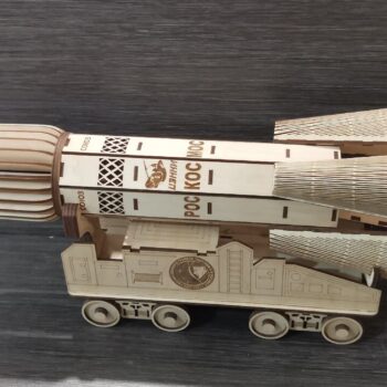 Intra απο ξύλο plywood 3mm-4mm πάχος - Κουτί δώρου Rocket Minibar Δίασταση 30x30 cm Intraeaxys-r7vmrv27 - Image 3