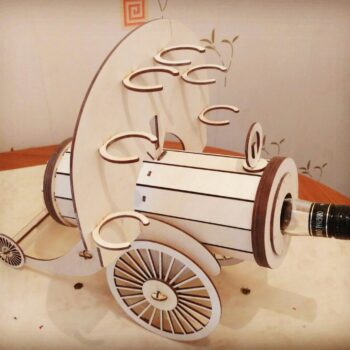 Intra απο ξύλο plywood 3mm-4mm πάχος - Machine Gun Mini Bar Δίασταση 30x30 cm Intraeaxys-r1z25yp1 - Image 1