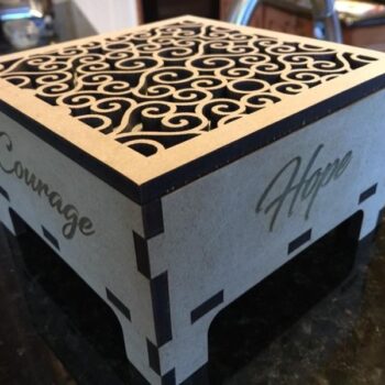 Intra απο ξύλο plywood 3mm-4mm πάχος - Διακοσμητικό κουτί 3mm Δίασταση 30x30 cm Intraeaxys-51r8qq07 - Image 5