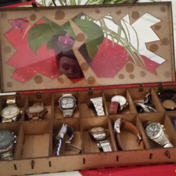 Intra απο ξύλο plywood 3mm-4mm πάχος - Αποκλειστικό κουτί αποθήκευσης Δίασταση 30x30 cm Intraeaxys-pokm3g31 - Image 4