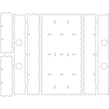 Intra απο ξύλο plywood 3mm-4mm πάχος - Στρατιωτική εργαλειοθήκη Δίασταση 30x30 cm Intraeaxys-eo05qg91 - Image 7
