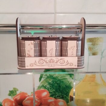 Intra απο ξύλο plywood 3mm-4mm πάχος - Κουτί μπαχαρικών Δίασταση 30x30 cm Intraeaxys-yon0rn27 - Image 1