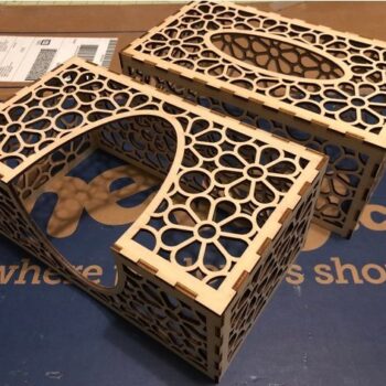 Intra απο ξύλο plywood 3mm-4mm πάχος - Κουτί χαρτομάντιλου 3mm Κόντρα πλακέ σημύδας Δίασταση 30x30 cm Intraeaxys-91jd8jp1 - Image 1