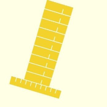 Intra απο ξύλο plywood 3mm-4mm πάχος - Παραμετρικό συρτάρι / Προσαρμογή διαιρέτη κουτιών OpenSCAD Script Δίασταση 30x30 cm Intraeaxys-eo4y4rdo - Image 6