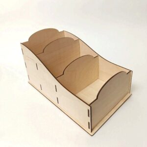 Intra απο ξύλο plywood 3mm-4mm πάχος - Ξύλινη θήκη για μπαχαρικά Δίασταση 30x30 cm Intraeaxys-m1d6j9e7