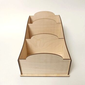 Intra απο ξύλο plywood 3mm-4mm πάχος - Ξύλινη θήκη για μπαχαρικά Δίασταση 30x30 cm Intraeaxys-m1d6j9e7 - Image 3