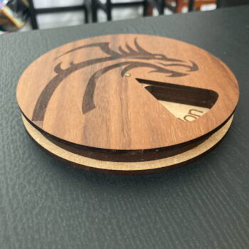 Intra απο ξύλο plywood 3mm-4mm πάχος - Pill Box Ξύλινο 7 Day Weekly Pill Box Δίασταση 30x30 cm Intraeaxys-r1z234p1 - Image 1