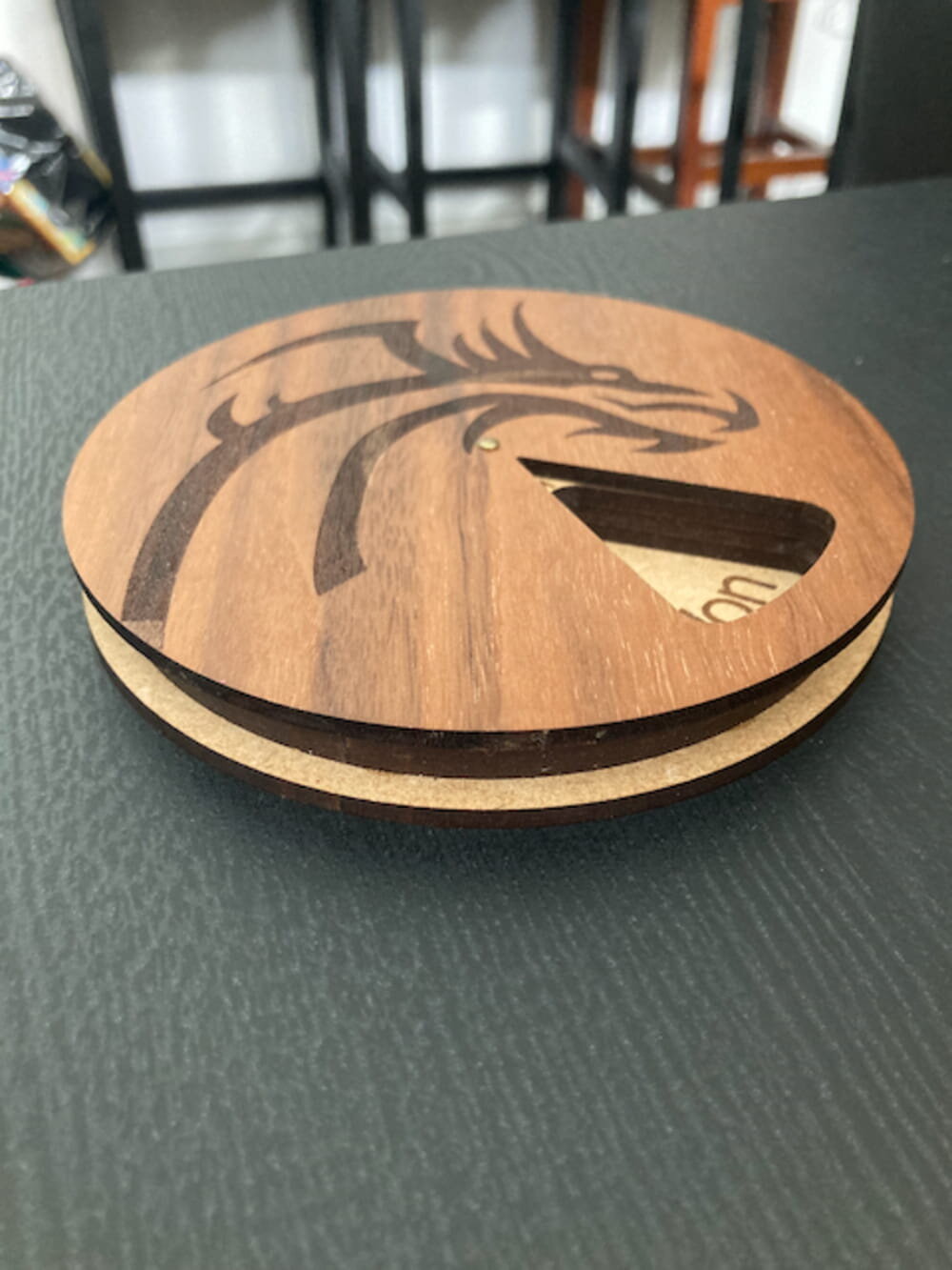 Intra απο ξύλο plywood 3mm-4mm πάχος - Pill Box Ξύλινο 7 Day Weekly Pill Box Δίασταση 30x30 cm Intraeaxys-r1z234p1