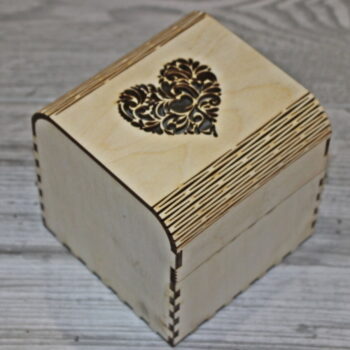 Intra απο ξύλο plywood 3mm-4mm πάχος - Κουτί δώρου με πτυσσόμενο καπάκι Δίασταση 30x30 cm Intraeaxys-eo4qw997 - Image 1