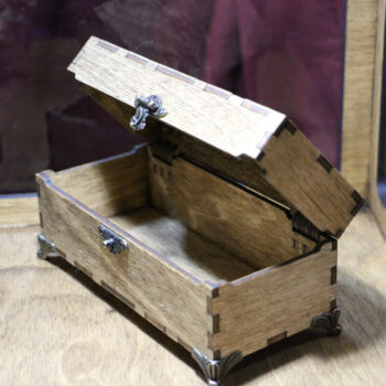 Intra απο ξύλο plywood 3mm-4mm πάχος - Ξύλινο Κουτί με Αρθρωτό Καπάκι Δίασταση 30x30 cm Intraeaxys-r7vmkq67 - Image 3