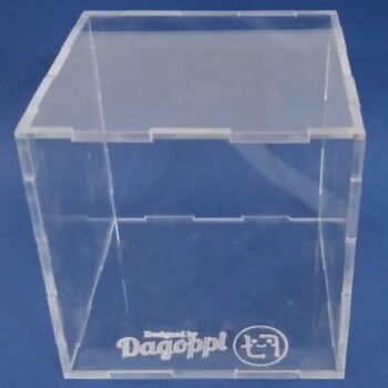 Intra απο ξύλο plywood 3mm-4mm πάχος - Κουτί Ακρυλικό 100,5×100,5×100,5 mm Εσωτερικές Διαστάσεις Δίασταση 20x20 cm Intraeaxys-joerd557 - Image 1