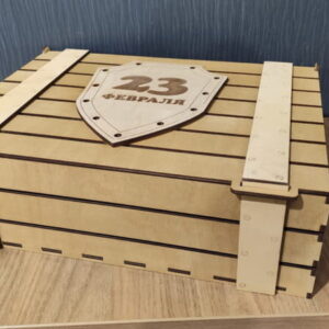 Intra απο ξύλο plywood 3mm-4mm πάχος - Κουτί δώρου Στρατιωτικό Κλουβί Δίασταση 30x30 cm Intraeaxys-51rr9zd1