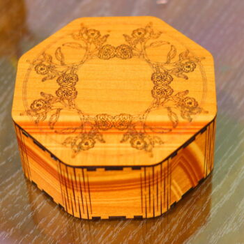 Intra απο ξύλο plywood 3mm-4mm πάχος - Ξύλινο κουτί οκτάγωνο Δίασταση 30x30 cm Intraeaxys-6o3ymep7 - Image 9