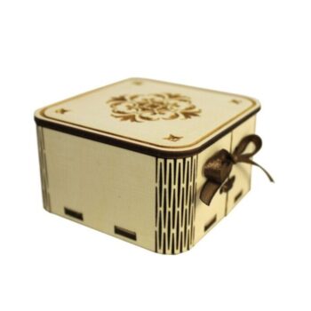 Intra απο ξύλο plywood 3mm-4mm πάχος - Εξατομικευμένο μικρό ξύλινο κουτί δώρου Δίασταση 30x30 cm Intraeaxys-6o3yey37 - Image 1