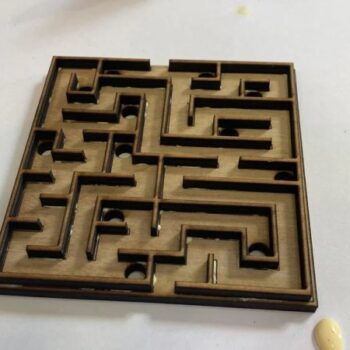 Intra απο ξύλο plywood 3mm-4mm πάχος - Λαβύρινθος δύο επιπέδων Δίασταση 30x30 cm Intraeaxys-e1g536yo - Image 7