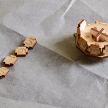 Intra απο ξύλο plywood 3mm-4mm πάχος - Ξύλινος μετρητής πόντων παιχνιδιού Δίασταση 30x30 cm Intraeaxys-67wz98m7 - Image 8