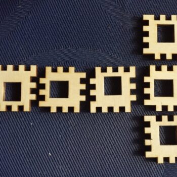 Intra απο ξύλο plywood 3mm-4mm πάχος - Κουτί παζλ Cubey 2 Δίασταση 30x30 cm Intraeaxys-eo205547 - Image 3