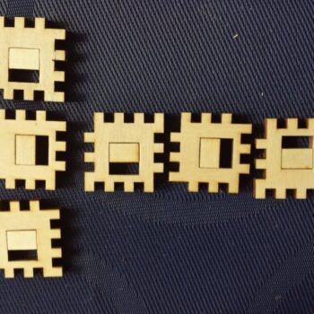 Intra απο ξύλο plywood 3mm-4mm πάχος - Κουτί παζλ Cubey 2 Δίασταση 30x30 cm Intraeaxys-eo205547 - Image 5