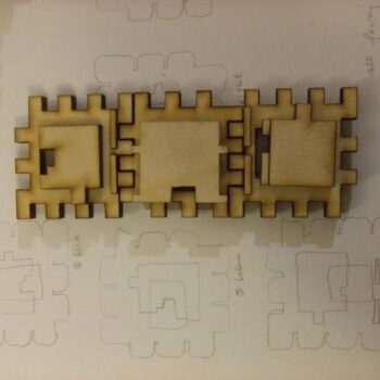 Intra απο ξύλο plywood 3mm-4mm πάχος - Κουτί παζλ Δίασταση 30x30 cm Intraeaxys-lopqww37 - Image 3