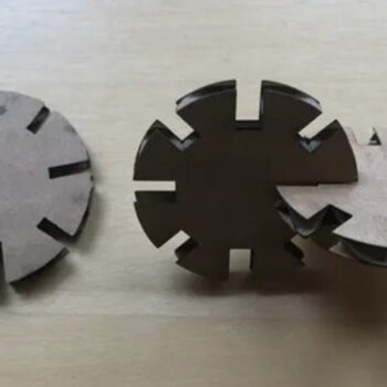 Intra απο ξύλο plywood 3mm-4mm πάχος - Press Fit Construction Kit Δίασταση 30x30 cm Intraeaxys-pok3qr37 - Image 4