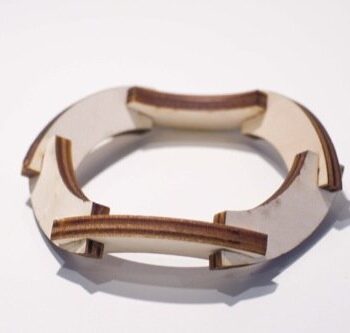 Intra απο ξύλο plywood 3mm-4mm πάχος - Κιτ κατασκευής Press-Fit Δίασταση 30x30 cm Intraeaxys-r7vm9857 - Image 8