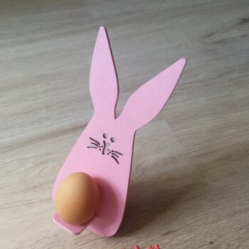 Intra απο ξύλο plywood 3mm-4mm πάχος - Κουνελάκι Πασχαλινό Αυγοθήκη Δίασταση 30x30 cm Intraeaxys-eo20xpq7 - Image 1