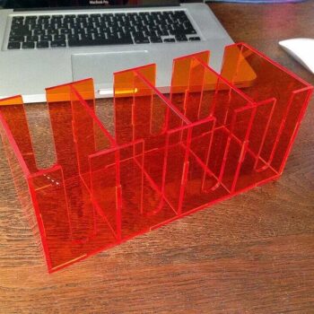 Intra απο ξύλο plywood 3mm-4mm πάχος - Επιτραπέζιο κάτοχος επαγγελματικής κάρτας Δίασταση 30x30 cm Intraeaxys-eo4q9087 - Image 3