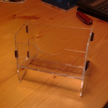 Intra απο ξύλο plywood 3mm-4mm πάχος - Βάση επαγγελματικής κάρτας Δίασταση 30x30 cm Intraeaxys-eo0qw091 - Image 1